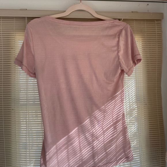 2 Bebe pink and black logo T shirts - Picture 4 of 10